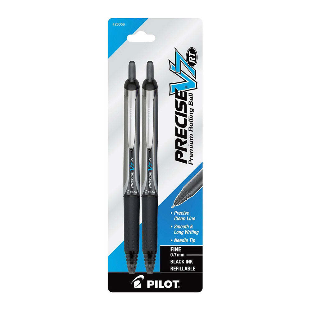 Pilot V7 Retractable Rolling Ball Pens - 2 Ea